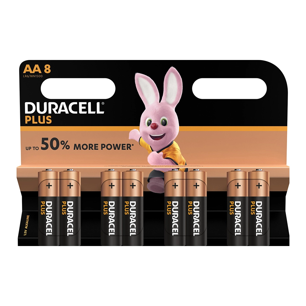 Duracell Plus AA (MN1500/LR6) 8er Blister NEW