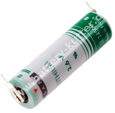 Saft LS 17500 A Lithium 2PF