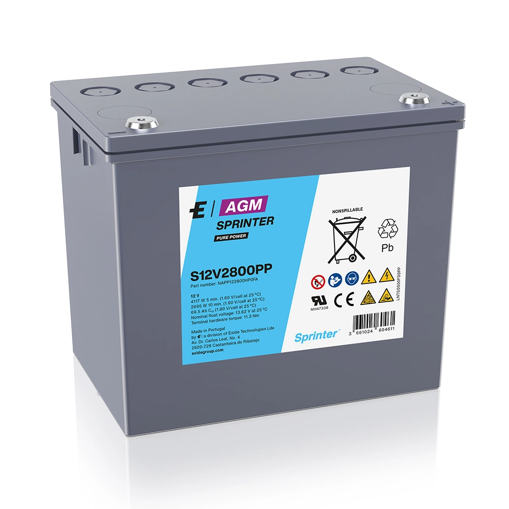 Exide Sprinter Pure Power S12V2800PP