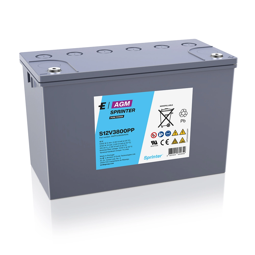 Exide Sprinter Pure Power S12V3800PP