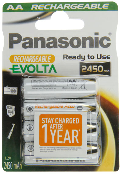 Panasonic Evolta HHR-3XXE AA Mignon - 4 pack (blister)
