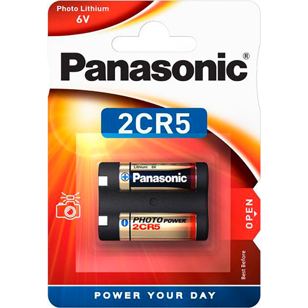 Panasonic Lithium Power 2CR5 - 1 pack (blister pack)
