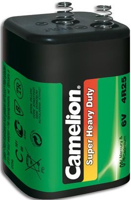 Camelion 4R25R Heavy Duty Lantern Battery - 1 pack (shrink-wrapped)
