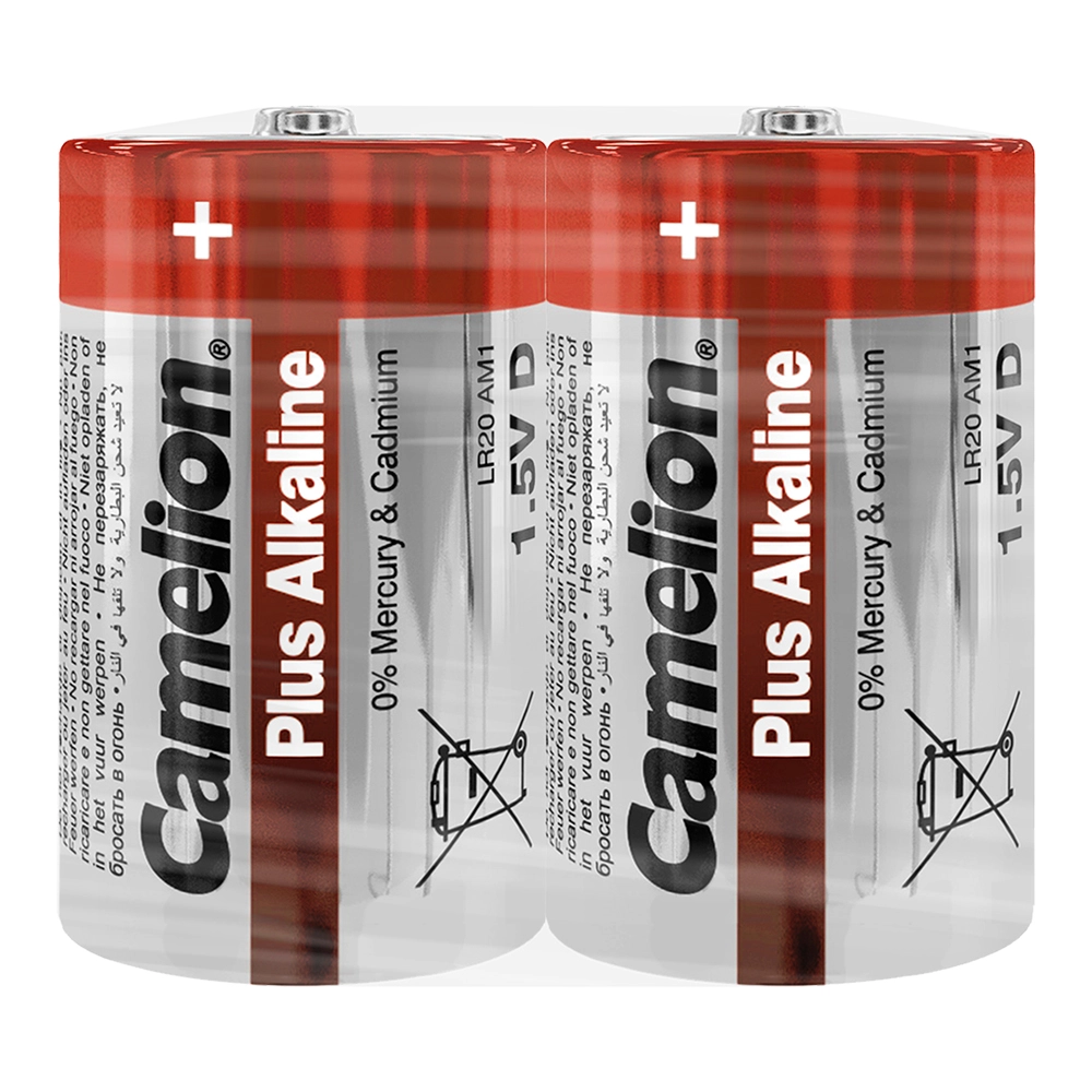 Camelion LR20 D Mono - 2 pack (shrink-wrapped)
