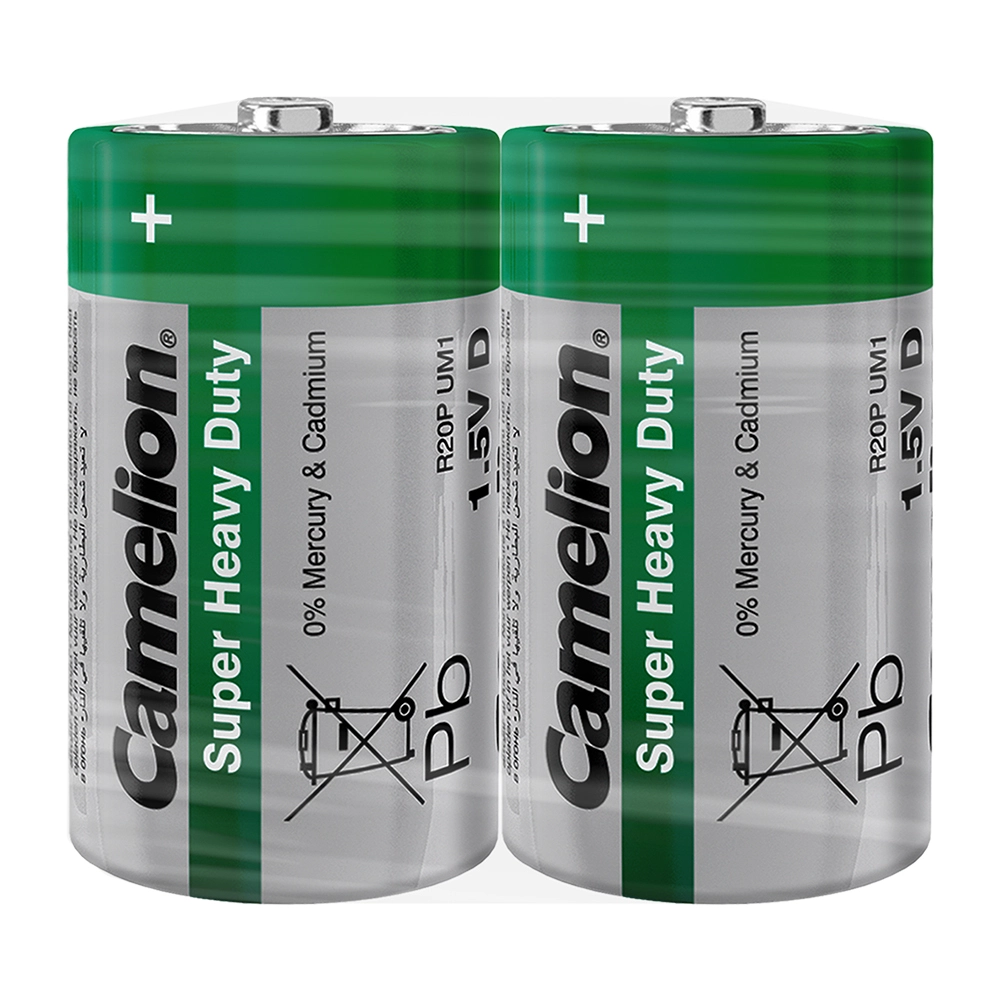 Camelion R20 D Mono - 2 pack (shrink-wrapped)

