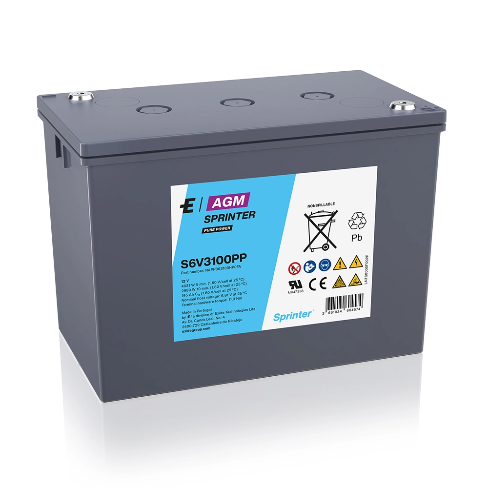 Exide Sprinter Pure Power S6V3100PP
