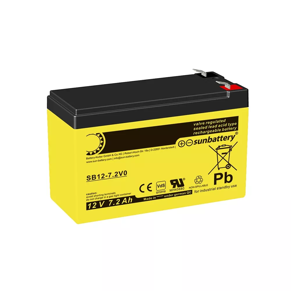 SUN Battery SB12-7.2V0
