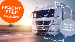 Frachtfrei Aktion