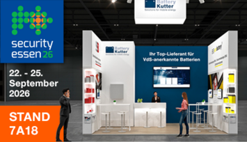 Essen Trade Fair logo and stand information