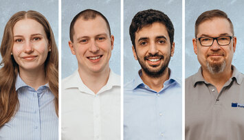 vier neue Mitarbeiter bei Battery-Kutter