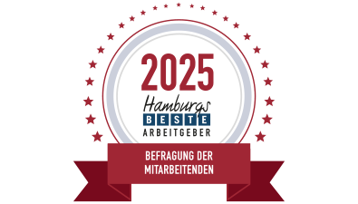 Siegel Hamburgs beste Arbeitgeber 2025