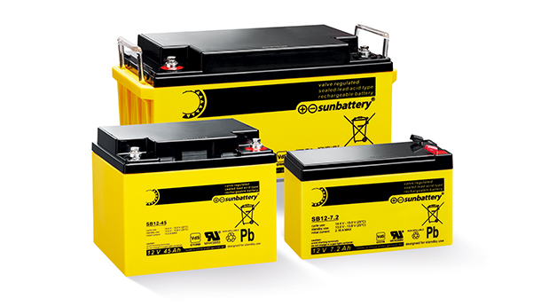 Three batteries from SUN Battery