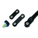 Fully insulated battery connectors and self-locking terminal screws 