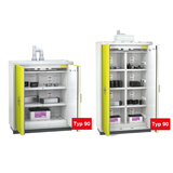 BATTERY line safety cabinets in various designs