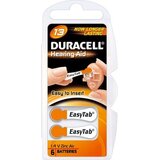 Duracell EasyTab 13 Hörgerätebatterie 6er Blister