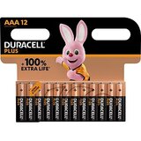 Duracell Plus AAA (MN2400/LR3) 12 pack Blister NEW