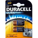 Duracell Ultra Lithium CR123 Blister 2er