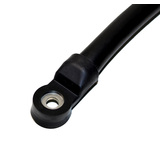 Row connector with flexible sealing lip, V0-insulated