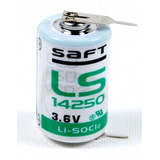 Saft LS 14250 1/2AA Lithium 2PF