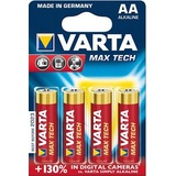 Varta MAX Tech 4706 AA LR6 Mignon - 4 pack (blister pack)
