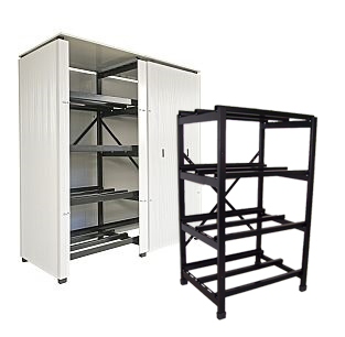 Battery racks and lockers: all sizes
