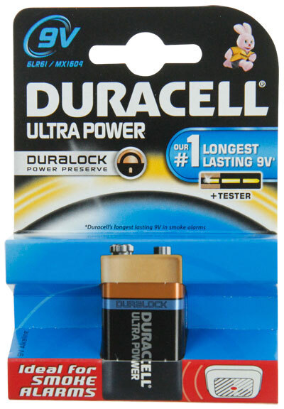 Trappenhuis Buurt stap Duracell Ultra Power MX1604 9V Block - 1 pack (blister pack) [1020153] :  Battery-Kutter