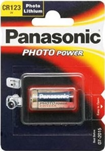 Panasonic Lithium Power CR123 1er Blister