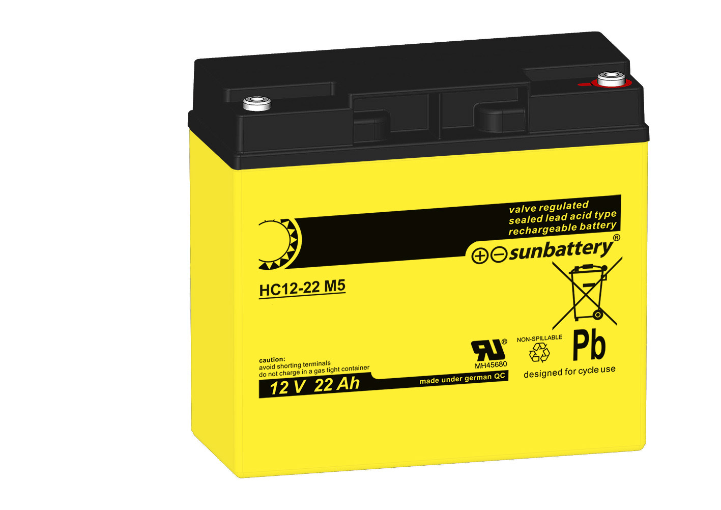 SUN Battery HC12-22 M5