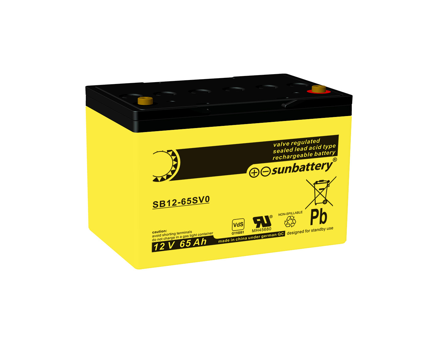 SUN Battery SB12-65SV0