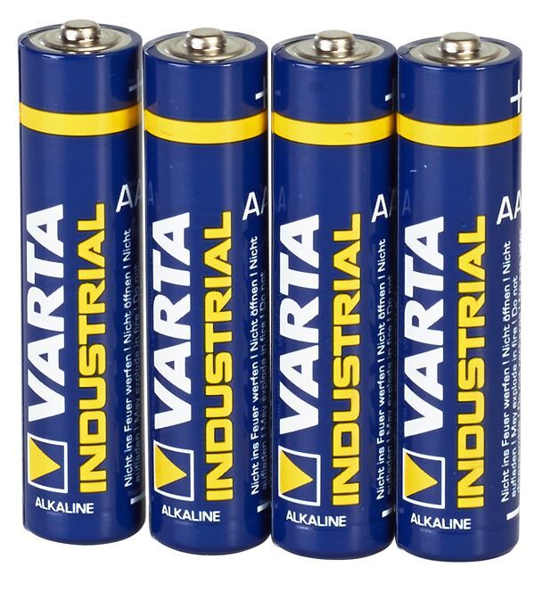 Varta Industrial 4003 AAA Micro - 4 pack (shrink-wrapped)