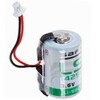 Saft LS 14250 1/2AA Lithium mit Kabel und Stecker