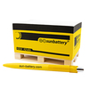 SUN Battery Paletten-Notizblock und Kugelschreiber