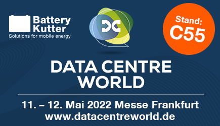 Treffen Sie uns auf der Data Centre World!